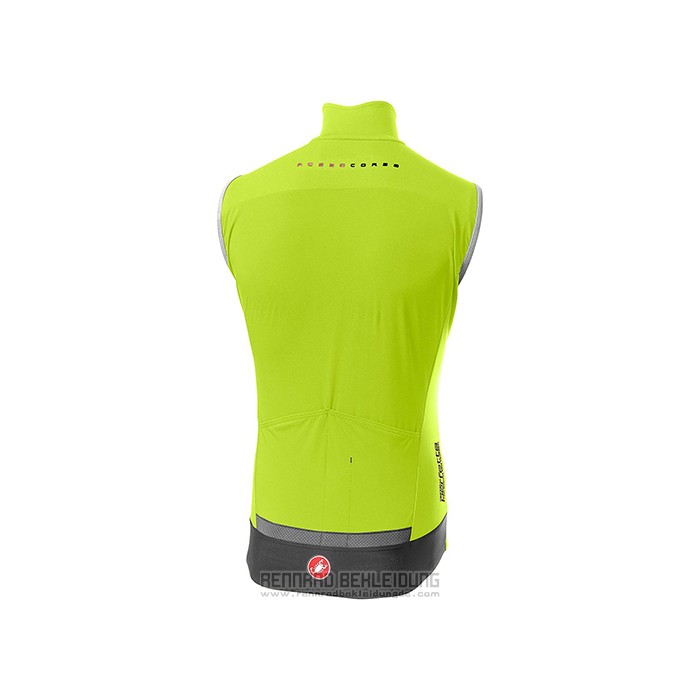 2021 Windweste Castelli Hell Grun Trikot Kurzarm und Tragerhose